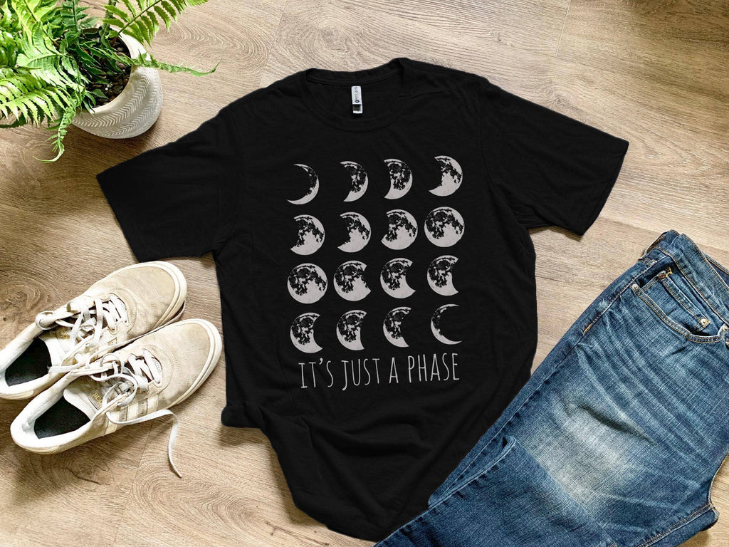 It's Just a Phase Moon Pun Shirt
