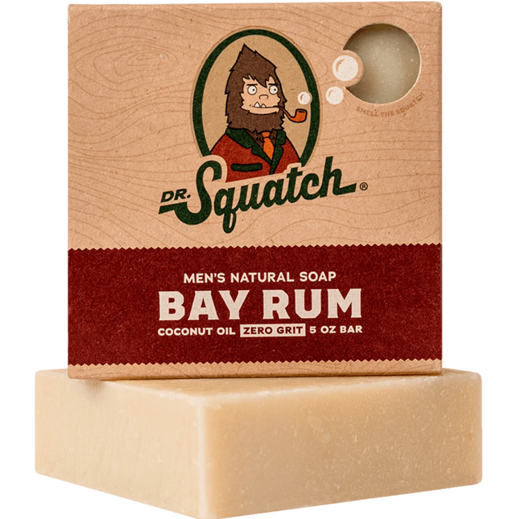 Dr. Squatch Bay Rum All Natural Soap