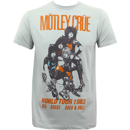 Motley Crue - Vintage World Tour 1983 Ultra Soft T-Shirt