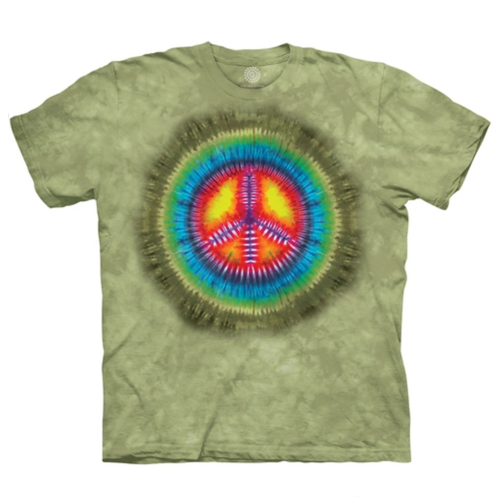 Peace Tie Dye Unisex Shirt - The Mountain