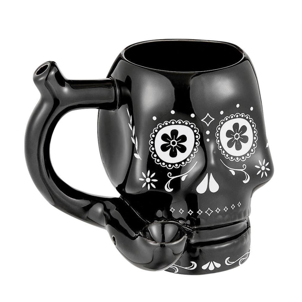 Skull Pipe Mug