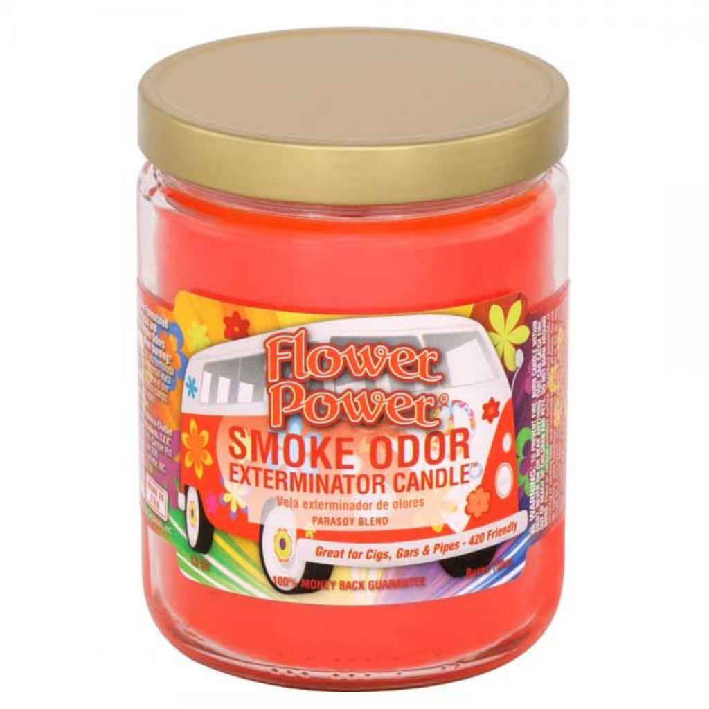 Flower Power Smoke Odor Exterminator Candle