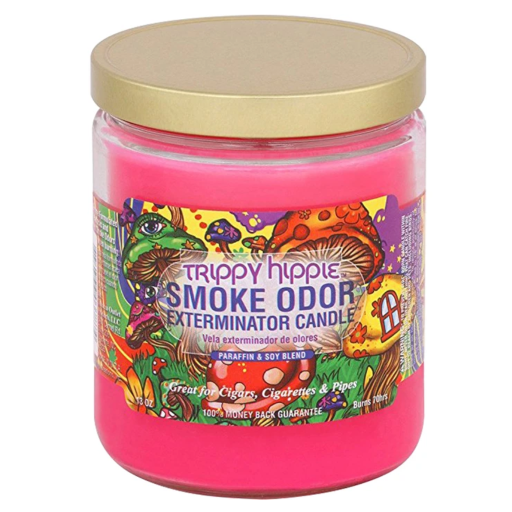Trippy Hippie Smoke Odor Exterminator Candle