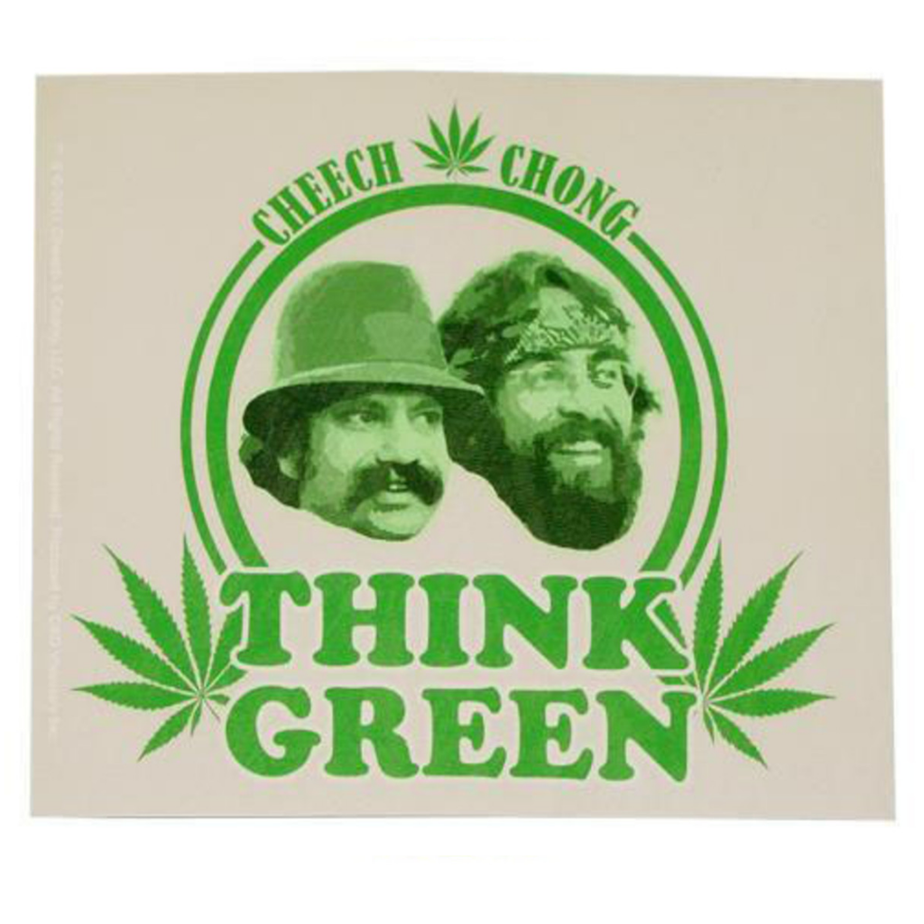 Think Green Sticker